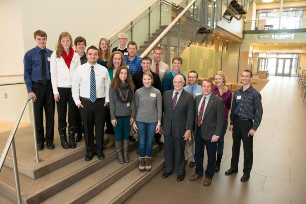 Walter Scott and students scholars